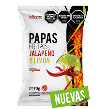 PAPAS FRITAS JALAPEÑO Y LIMON JULICROC