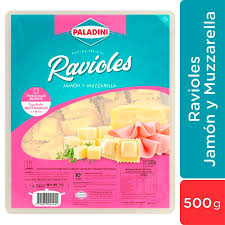 RAVIOLES DE JAMON Y MUZZARELLA PALADINI