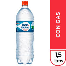 BONAQUA CON GAS 1,5 LTS