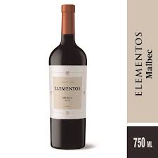 VINO TINTO ELEMENTOS MALBEC